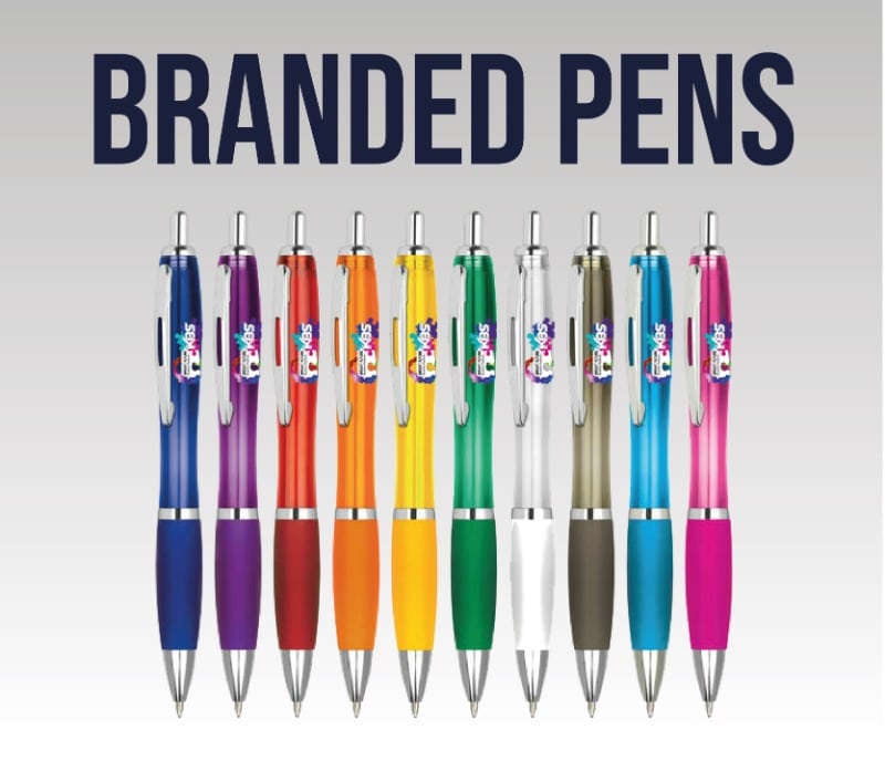 Promotional pen branding