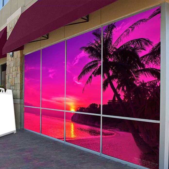 Contra vision/Window Signage