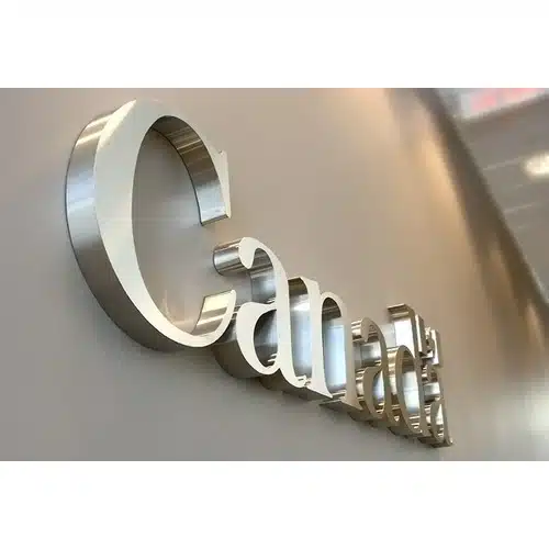 3D Fabricated Signage